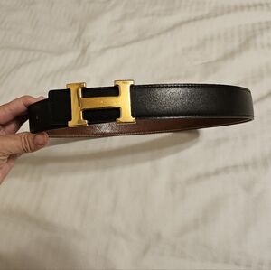 Hermes reversible belt